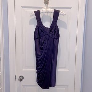 BCBGMaxAzria dark navy cocktail dress